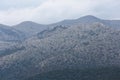 Cretan mountains Royalty Free Stock Photo