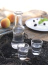 Cretan raki Royalty Free Stock Photo