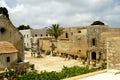 Crete Arkadi convent view Royalty Free Stock Photo