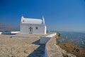 Crete chappel in mountains