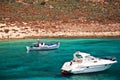 Crete - Gramvoussa Island - Boats