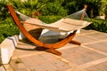 Crete, Greece - hammock at luxury exotic resort