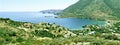 Crete Greek island mountain panorama Royalty Free Stock Photo