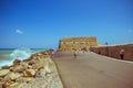 Crete Heraklion August 25: Venetian fortress Koules