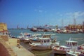 Crete Heraklion August 25: Venetian fortress Koules