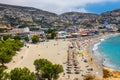 Panorama of Matala beach