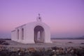 Crete landmark. Agios Nikolaos Saint Nicholas church, Georgioupoli in Crete, Greece Royalty Free Stock Photo