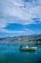 Crete - Sitia Port and Fishing boat