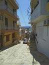 Crete street in Sitia