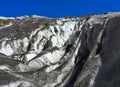 Crevasses, Gorner Glacier during summer