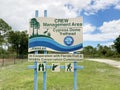 CREW Management, Cypress Dome Trailhead Entrance Sign