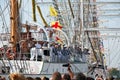 Crew of the mexican Tall Ship Cuauhtemoc