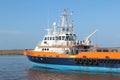 Offshore Crewboat Royalty Free Stock Photo