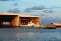 Offshore Crewboat Royalty Free Stock Photo