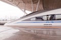 CRH fast train CRH380A at station Royalty Free Stock Photo