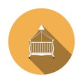 Crib With Canopy Icon