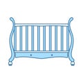 Crib With Canopy Icon