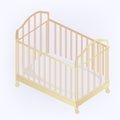Crib illustration Royalty Free Stock Photo