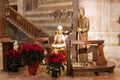 Crib interior of the Church of San Zeno Royalty Free Stock Photo