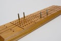 Cribbage board Royalty Free Stock Photo