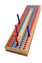 Cribbage board