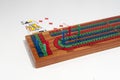 Cribbage board Royalty Free Stock Photo