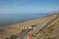 Criccieth beach Wales UK