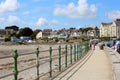 Criccieth promenade, North Wales.