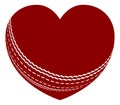 Crickat Ball Heart Shape Concept