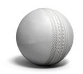 Cricket Ball White Royalty Free Stock Photo