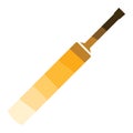 Cricket bat icon Royalty Free Stock Photo