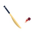 Cricket Bat Icon Royalty Free Stock Photo