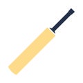 Cricket bat icon Royalty Free Stock Photo