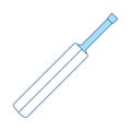 Cricket Bat Icon Royalty Free Stock Photo