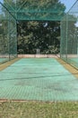 Cricket practice nets Royalty Free Stock Photo