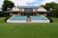 Donald Bradman cricket oval Pavilion in Bowral NSW Australia Royalty Free Stock Photo