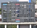 Cricket Match Score Board in a Stadium