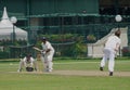 Cricket Match At Singapore Cricket Club Royalty Free Stock Photo