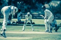 Cricket Match In The Park