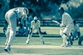 Cricket Match In The Park