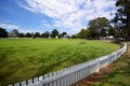 Donald Bradman cricket oval in Bowral NSW Australia Royalty Free Stock Photo