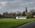 Cricket Pavillion on a Village Green