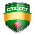 Cricket Shield badge