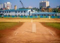 Cricket Stumps Cricket Stumps at cricket ground