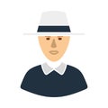 Cricket Umpire Icon Royalty Free Stock Photo