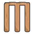 cricket wicket keeper Royalty Free Stock Photo