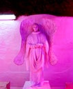 Large gypsum sculpture of an angel