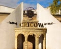 Cricova vinery, Moldova, factory facade view Royalty Free Stock Photo