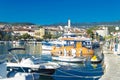 View of mediterranean coastal town Crikvenica