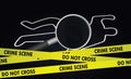 Crime investigation concept